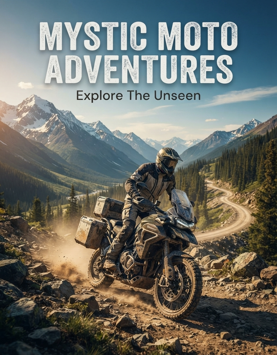 Mystic Moto Adventures website